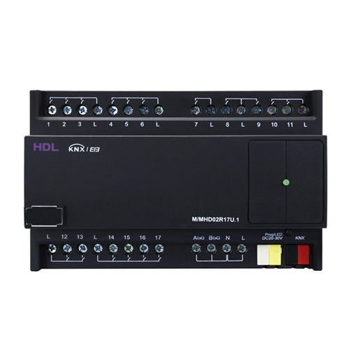 智能家居设备开关驱动器 - M/MHD02R17U.1 - HDL Automation Co., Ltd - KNX / DIN导轨 / 家用