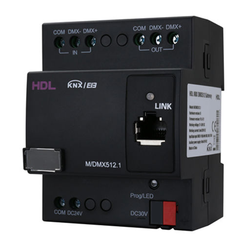 行人桥接口模块 - M/DMX512.1 - HDL Automation Co., Ltd - DIN导轨 / 智能家居设备 / KNX