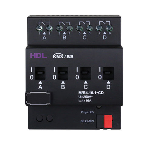 智能家居设备开关驱动器 - M/R4.16.1-CD - HDL Automation Co., Ltd - KNX / DIN导轨 / 家用