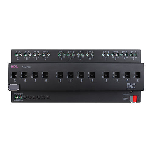 智能家居设备开关驱动器 - M/R12.16.1 - HDL Automation Co., Ltd - KNX / DIN导轨 / 家用