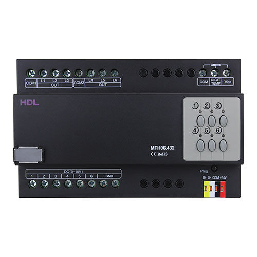 DIN导轨暖气调节器 - HDL-MFH06.432 - HDL Automation Co., Ltd - 用于地暖