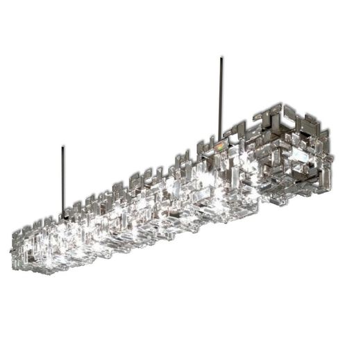 现代风格枝形吊灯 - IQ8050 BELLSIZE PARK - Alan Mizrahi Lighting - 水晶 / 金属 / 15灯泡