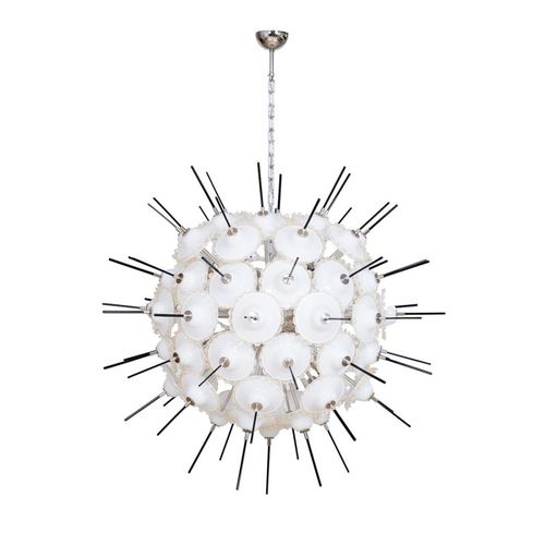 现代风格枝形吊灯 - IQ8349 ITALIAN SPUTNIK - Alan Mizrahi Lighting - 穆拉诺玻璃 / 金属 / 金质