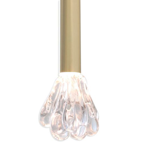 吊灯 - IQ8443 DEW PENDANT - Alan Mizrahi Lighting - 金属 / 玻璃 / 现代风格