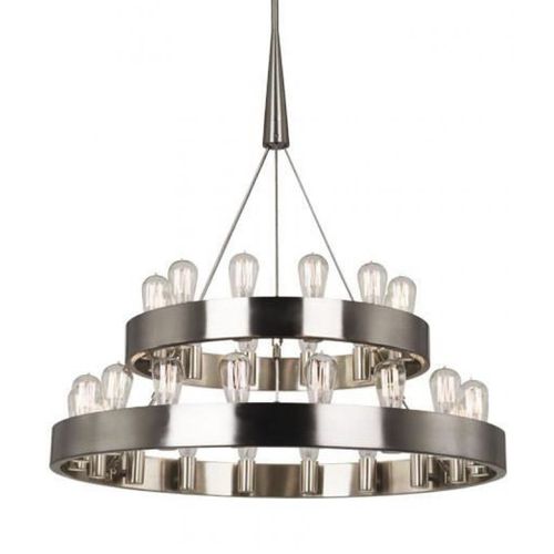 现代风格枝形吊灯 - AM2504 CANDELARIA - Alan Mizrahi Lighting - 黄铜 / 商用 / 环形