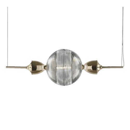 吊灯 - IQ8437 FRIDA - Alan Mizrahi Lighting - 金属 / 水晶 / 现代风格
