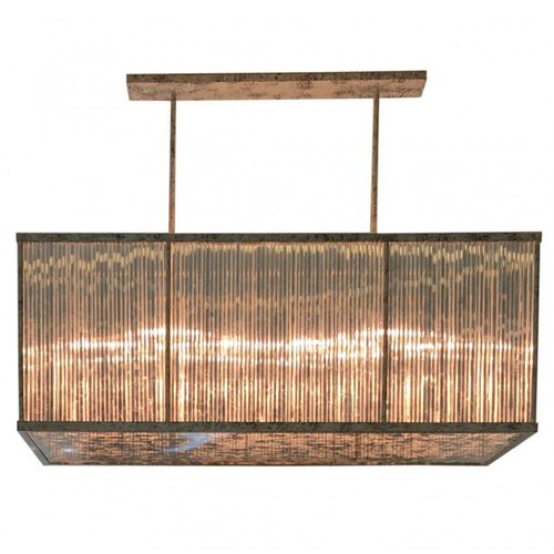 现代风格枝形吊灯 - WM526 PALISSY - Alan Mizrahi Lighting - 玻璃 / 钢 / 8灯泡