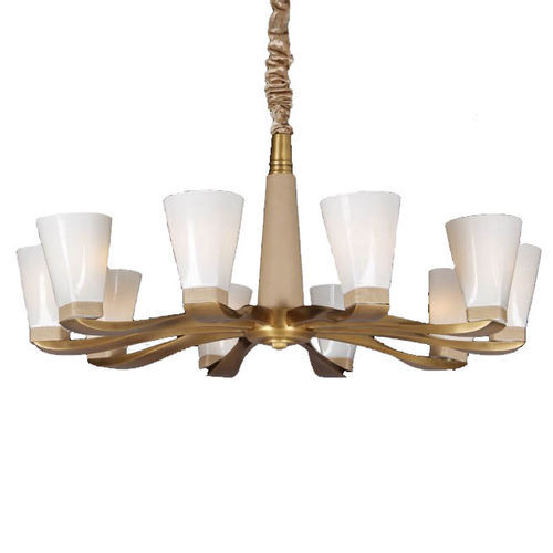 传统风格枝形吊灯 - AM8102Q ESTELLE 1-2 TIER - Alan Mizrahi Lighting - 玻璃 / 6灯泡 / 8灯泡