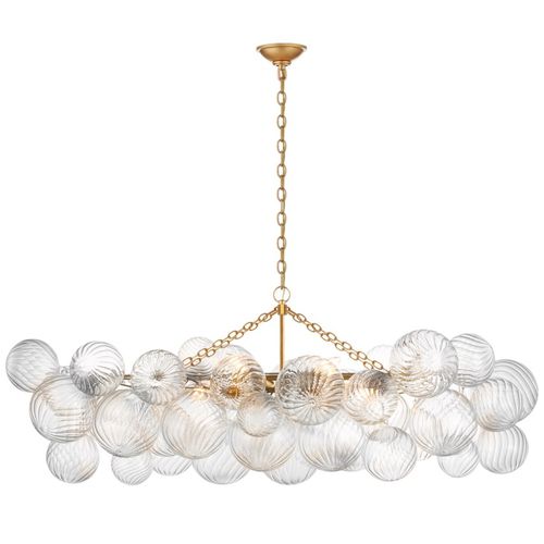 现代风格枝形吊灯 - IQ3399 TALIA LINEAR  - Alan Mizrahi Lighting - 金属 / 玻璃 / 商用