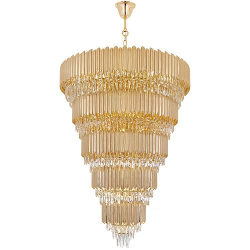 经典风格枝形吊灯 - TK1913 GALA - Alan Mizrahi Lighting - 金属 / 水晶 / 商用