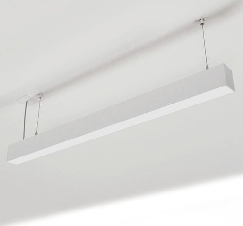 悬挂式照明设备 - ORIS PLUS HIGH PERFORMANCE OPAL - Brilumen - LED式 / 线性 / IP40