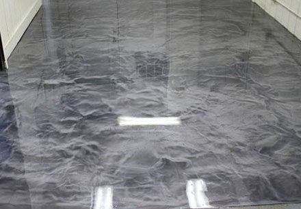 环氧地面 - Flash concrete - 用于商店 / 办公室 / 其他形状
