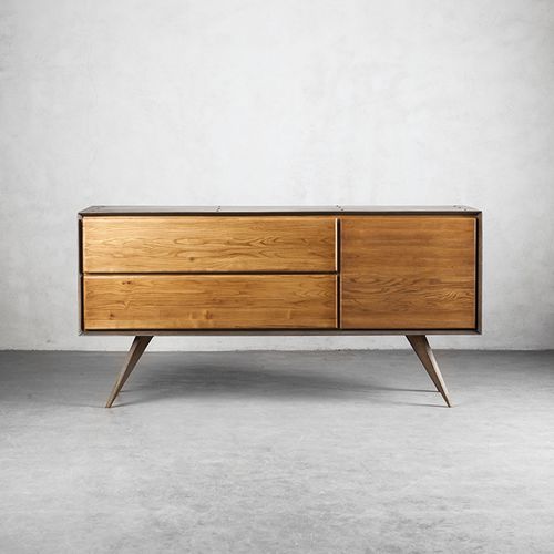 现代风格餐边柜 - GRUNDIG - industriaedition - 木质 / 钢