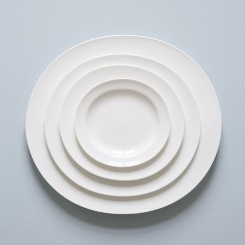 正餐盘子 - KAOLIN - Kahler Design - 圆形 / 陶瓷 / 商用