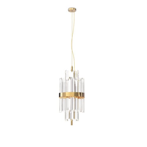 吊灯 - LIBERTY - LUXXU MODERN DESIGN & LIVING - 黄铜 / 镀金黄铜 / 水晶