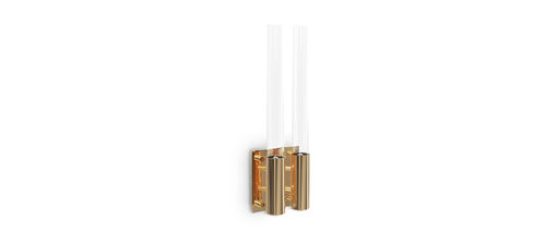 现代风格壁灯 - Burj II Wall Lamp - LUXXU MODERN DESIGN & LIVING - 室内 / 黄铜 / 水晶