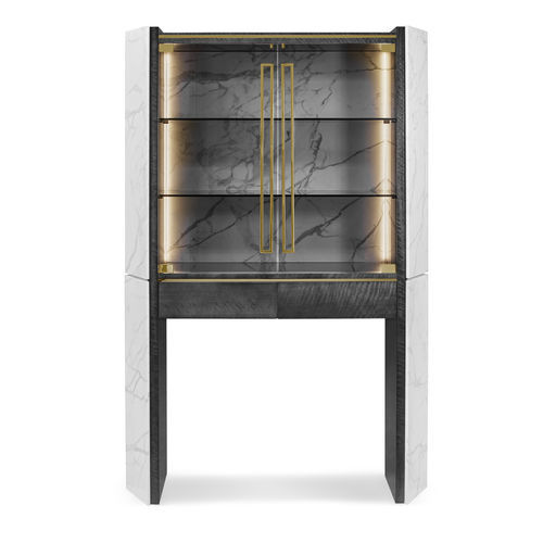 商用酒柜 - Algerone - LUXXU MODERN DESIGN & LIVING - 现代风格 / 玻璃 / 抛光黄铜