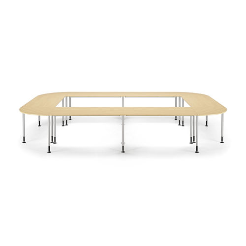 现代风格课桌 - SYSTEM - TALIN SRL - MDF / 山毛榉木 / 彩绘金属
