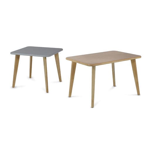 现代风格桌 - HIRO - TALIN SRL - 栎木 / 山毛榉木 / MDF