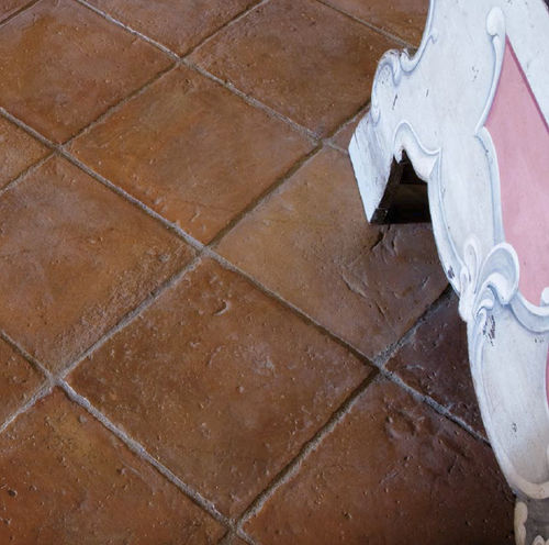 赤陶地面 - TERRACOTTA "ANTICO RESTAURO" - QUADRATO - Enrico Palmucci - 用于室外 / 室内 / 卫浴