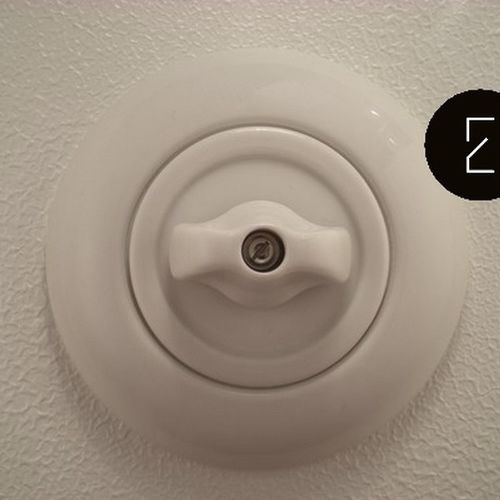 摇摆开关 - ECOOME Interrupteurs et prises design - 旋转 / 暗装 / 瓷质