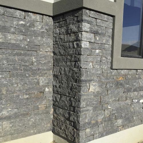 石材砌面 - LEDGESTONE : BLACK RUNDLE - Asian Stones - 室外 / 布艺 / 装饰