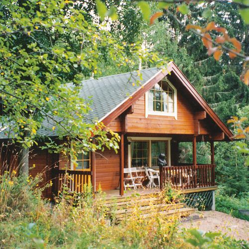 预制房屋 - RUSKA : 74 - Artic House - 圆木 / 生态型 / 传统风格