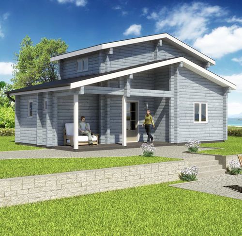 预制房屋 - COTTAGE - Artic House - 生态型 / 现代风格 / 2层楼
