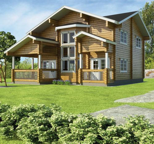 预制房屋 - LUXURY : 189 - Artic House - 生态型 / 现代风格 / 2层楼