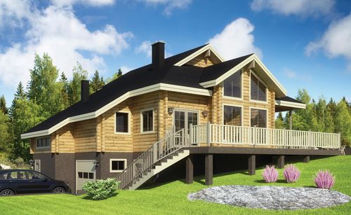 预制房屋 - LUXURY : 263 - Artic House - 生态型 / 现代风格 / 带露台