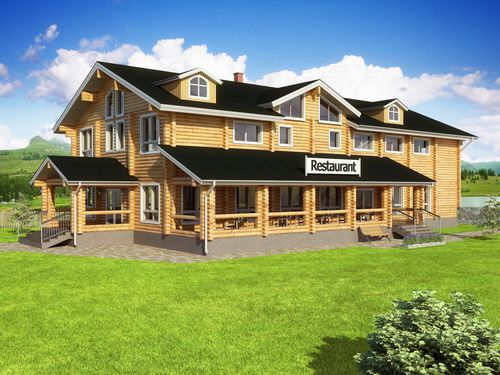 预制建筑 - LUXURY : 614 - Artic House - 实木 / 餐厅 / 现代风格