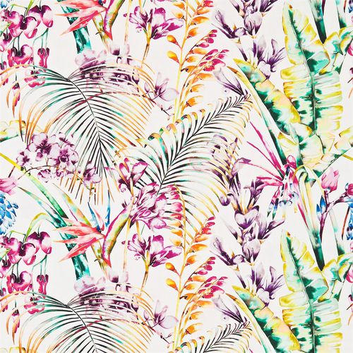 室内装饰面料 - PARADISE : HAMA120351 - Harlequin - 用于窗帘 / 用于遮光卷帘 / 花朵图案