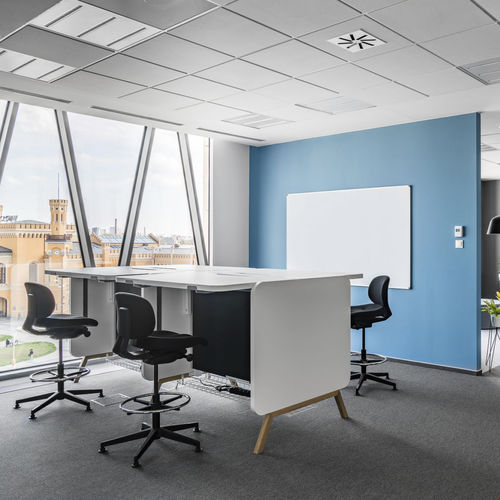 老板办公桌 - STAND UP - Mikomax Smart Office - 现代风格 / 木质 / 金属
