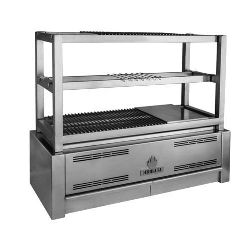 台面式烧烤炉 - ROBATAYAKI RM - Mibrasa Charcoal Oven SL - 专业 / 不锈钢