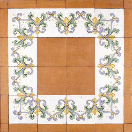 赤陶镶边砖 - GIALLO ARANCIO : A03 - Ceramiche Militello art & design S.R.L - 壁挂 / 地面