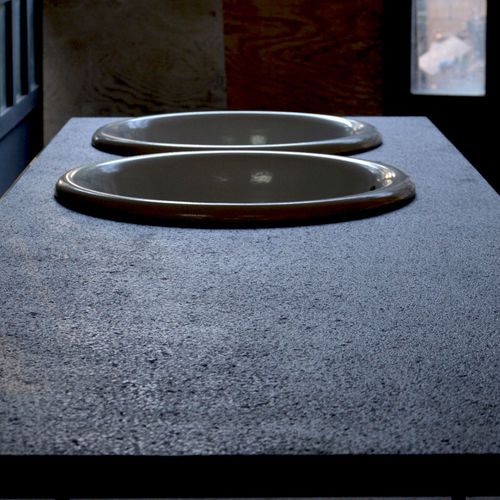 熔岩石厨房台面 - BASALTIC - Ceramiche Militello art & design S.R.L - 厨房 / 浴室 / 灰色