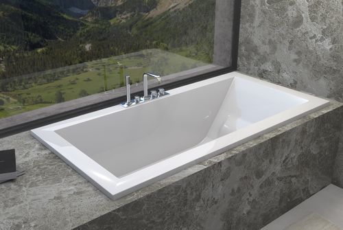 住宅用浴缸 - BASIC LINE - WATERGAME COMPANY - 专业 / 合成金属 / 现代风格