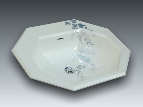嵌入式台盆 - GENOVA 3 - WATERGAME COMPANY - 合成金属 / 可定制 / 哑光效果