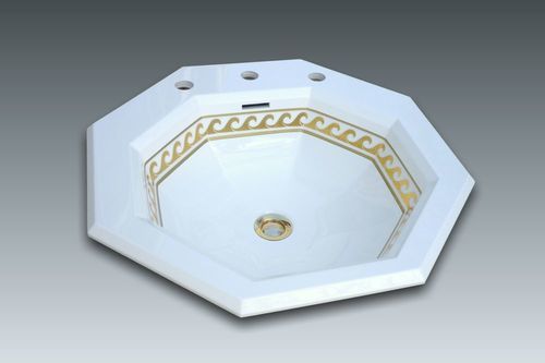 嵌入式台盆 - GENOVA 2 - WATERGAME COMPANY - 合成金属 / 带调温水龙头 / 可定制