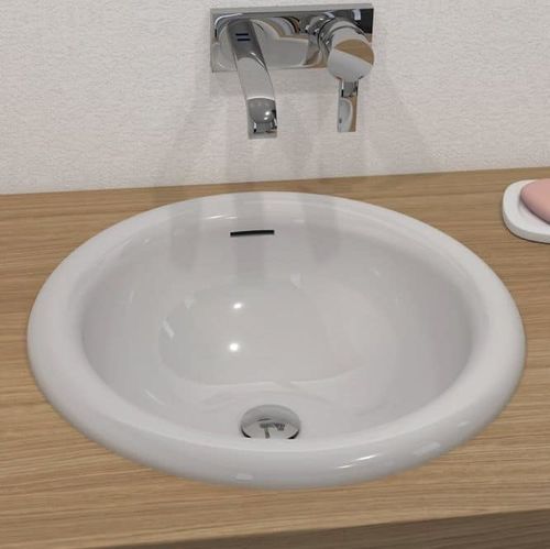 嵌入式台盆 - CLELIA 1 - WATERGAME COMPANY - 合成金属 / 哑光效果 / 高亮光