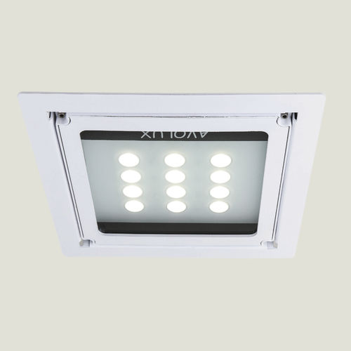 暗装筒灯 - BENZIN CANOPY / O07.WL.16200 - Avolux - LED式 / 正方形 / IP66