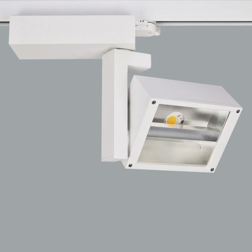 LED式轨道灯 - PURELITE BRIDGESPOT / I01.MLT.40238 - Avolux - 矩形 / 铝铸铁 / 玻璃