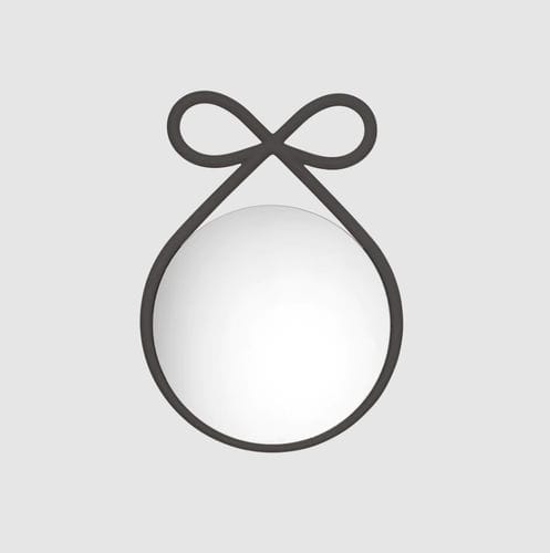 壁挂镜子 - RIBBON - Qeeboo - 商用 / 现代风格 / 圆形
