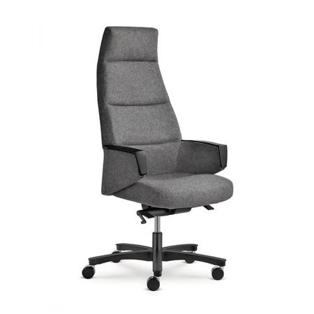 现代风格老板椅 - CHARM  - LD Seating s.r.o. - 布料 / 聚氨酯 / 铝制