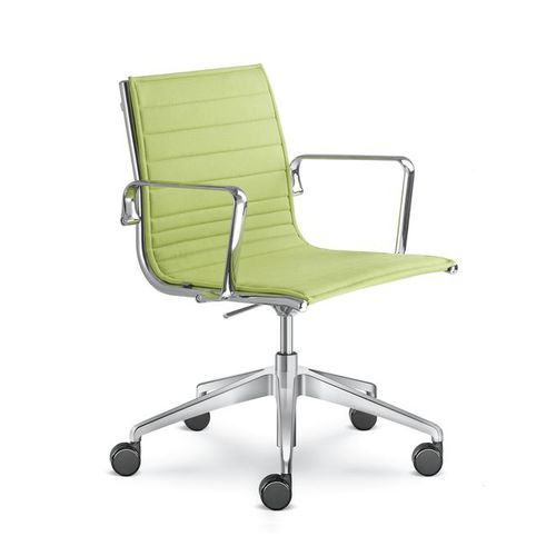 现代风格办公椅 - FLY  - LD Seating s.r.o. - 室内 / 布料 / 铝座桌脚