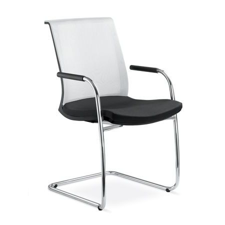 现代风格会议椅 - LYRA NET  - LD Seating s.r.o. - 室内 / 网布 / 钢座桌脚