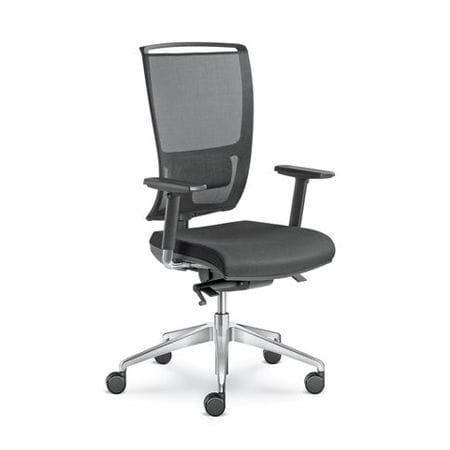 现代风格办公椅 - LYRA NET - LD Seating s.r.o. - 室内 / 网布 / 尼龙底座