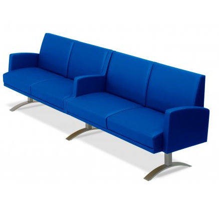 布料联排座椅 - UFO - Skipper Furniture AB - 4人座 / 多座位