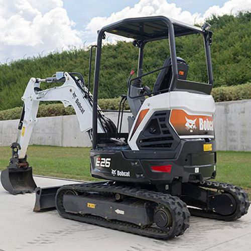 小型挖土机 - E26 - BOBCAT - 履带式 / 紧凑型 / 工程