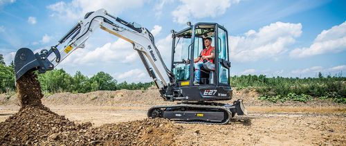 小型挖土机 - E27 - BOBCAT - 履带式 / 紧凑型 / 回转